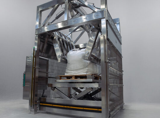 decopacting big bag station